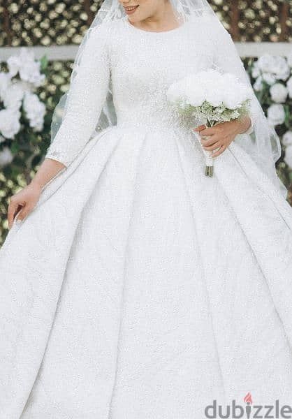 فستان زفاف فرصة لكل عروسة 1