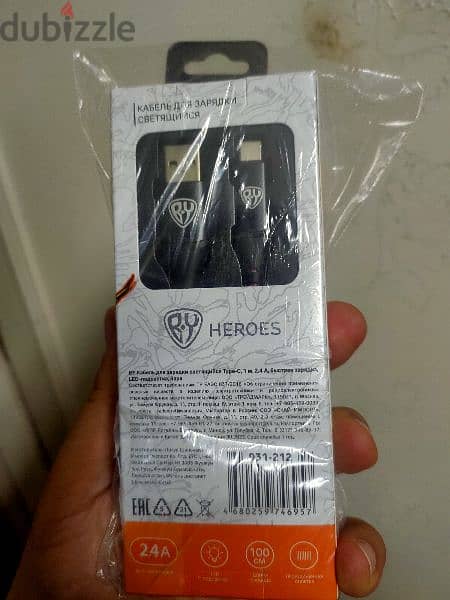 Heroes Type-C cable fast charging 1