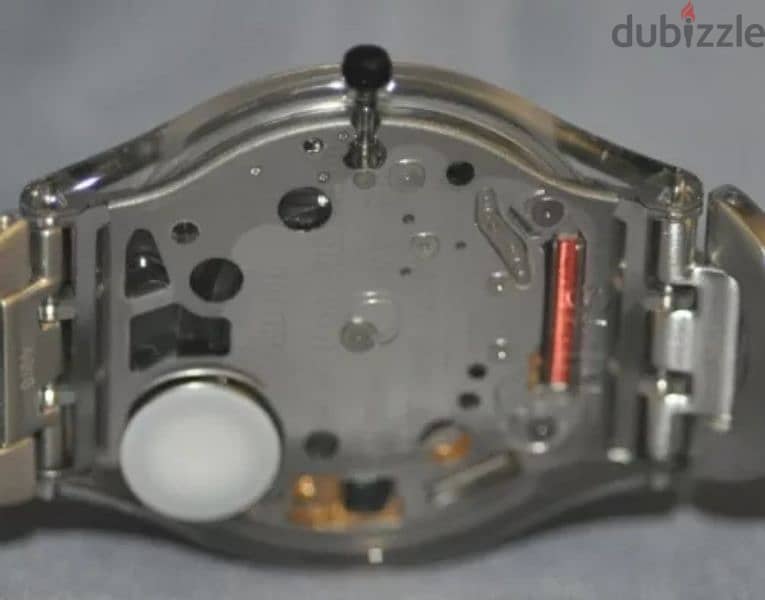 Swatch Swiss Skin Ethnical Braid Black Dial Stainless Steel Watch 5