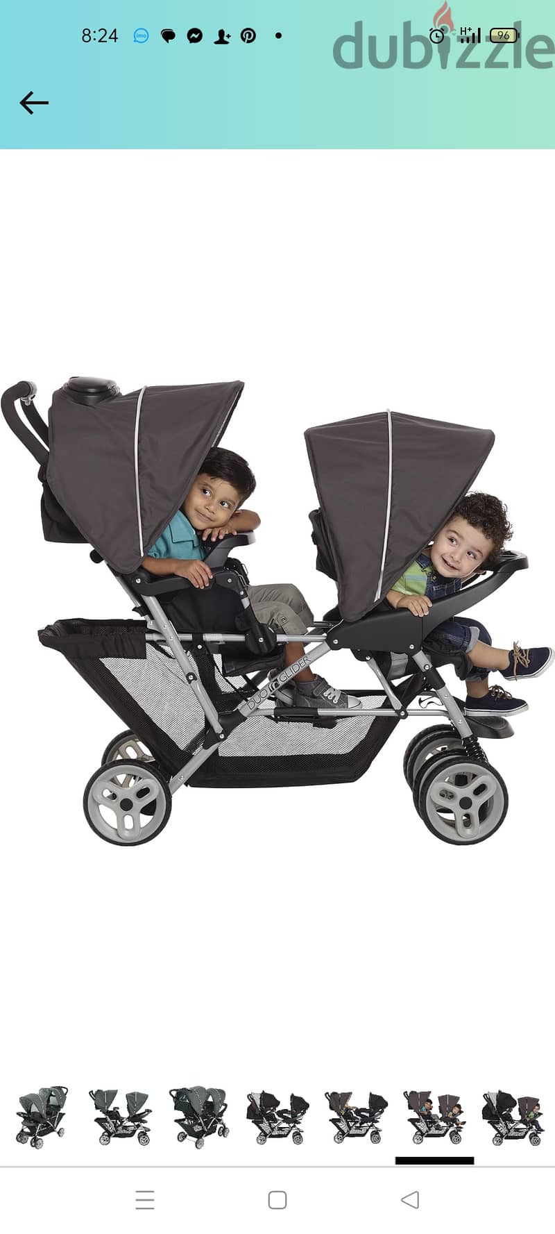 جراكو graco من امريكا عربية اطفال سترولر تؤام -twin graco stroller fro 1