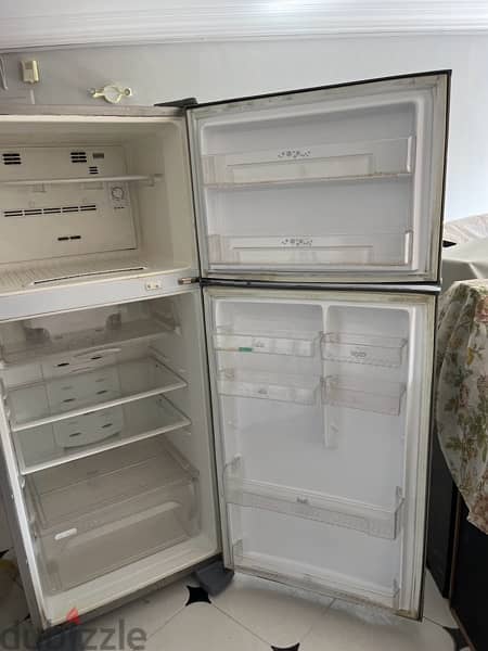 ZANUSSI double door freezer/fridge 3