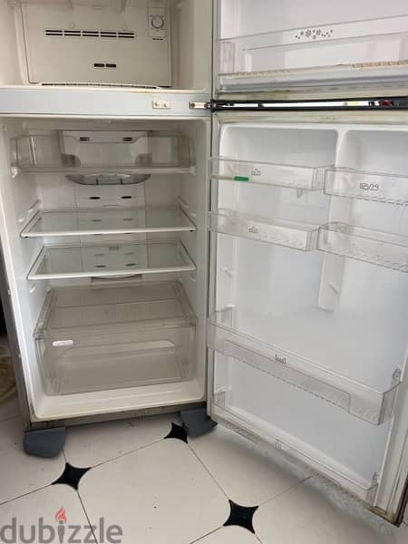 ZANUSSI double door freezer/fridge 4