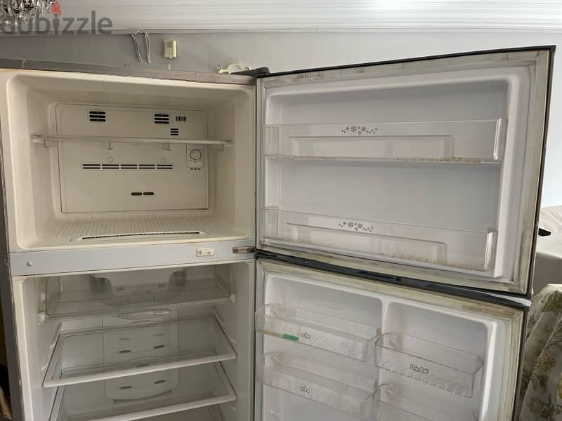 ZANUSSI double door freezer/fridge 5
