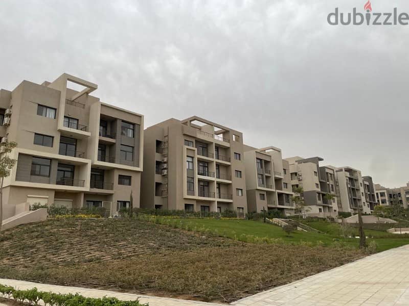 Apartment 205m at the lowest price for sale view Landscape 3 bedrooms fully finished with air conditioners ready to move  in elmarasem fifth square 7