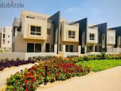 For Sale At The Lowest Price Of Townhouse 220m Modern view Landscape Ready to move In Hyde Park Resident Compound In Fifth Settlement