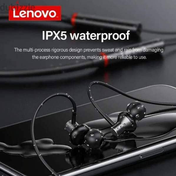 سماعة هيدفون طوق لينوفو Lenovo He0X Original headphone 7