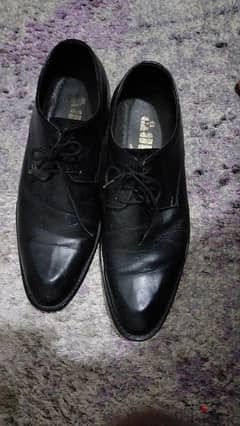 حذاء من جباس جلد طبيعي استخدام بسيط مقاس 43 0