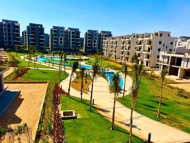 شقة استلام فوري في الشيخ زايد في كمبوند متكامل الخدمات 2