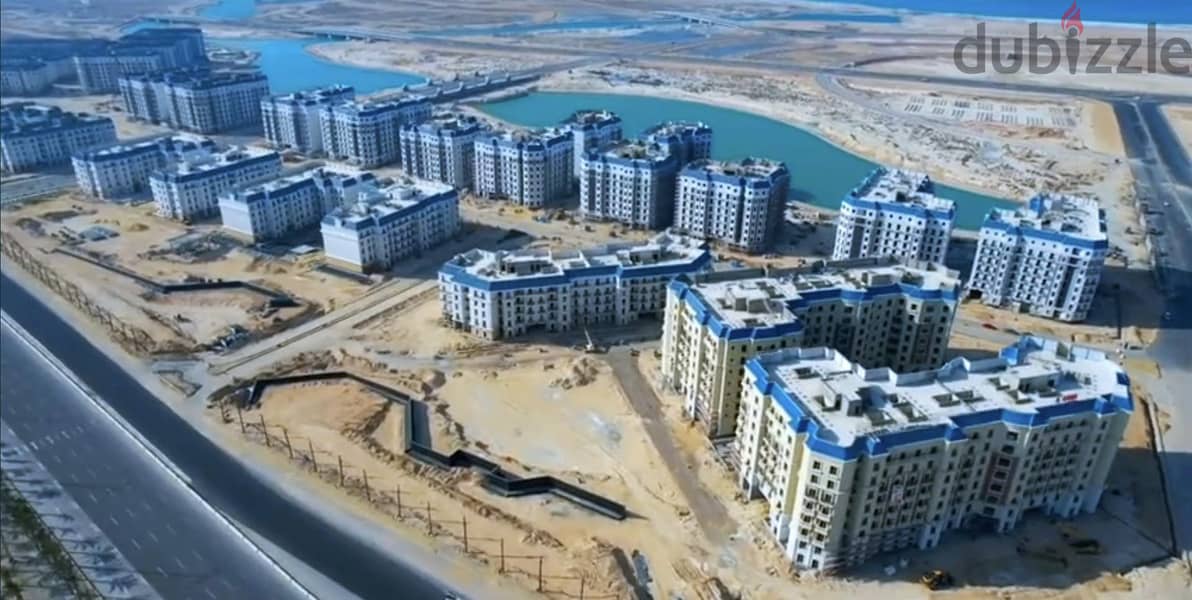 Fully finished super luxury apartment for sale with immediate receipt in El Alamein, Latin District, direct to the lake, from the Saudi Egyptian Compa 6