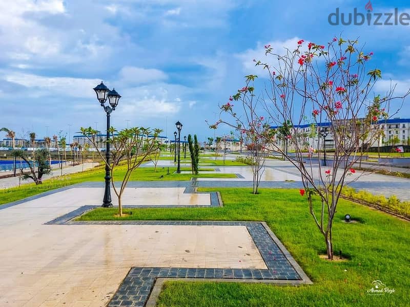 Fully finished super luxury apartment for sale with immediate receipt in El Alamein, Latin District, direct to the lake, from the Saudi Egyptian Compa 7