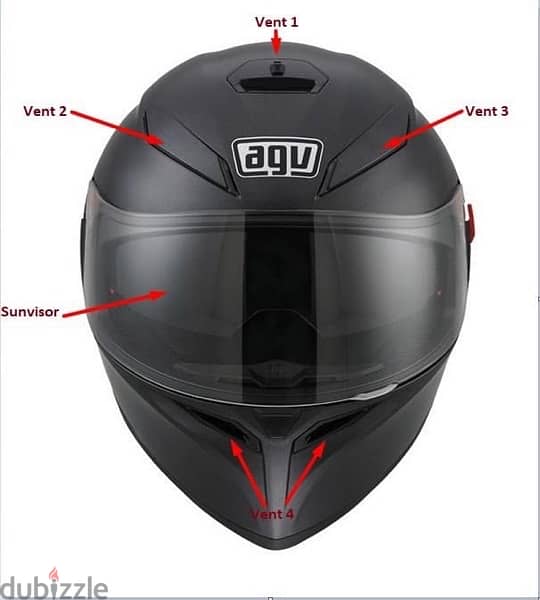 Helmet AGV K3 SV Mint Condition 14