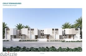 3 bedroom townhouse corner 0% Down payment installment up to 8 years in Solare  north coast, Ras elhekma selling area 174m² Land area 211m²  6-plex