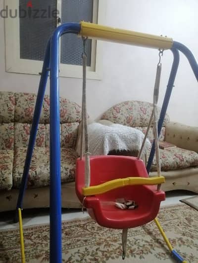 مرجيحة أطفال براند كنزي ستحمل من سنة لحد 7سنين متينة جدا