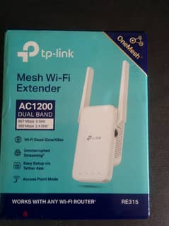 TP-LINK RE315 WiFi AC1200 Mesh Wi-Fi Range Extender Repeater