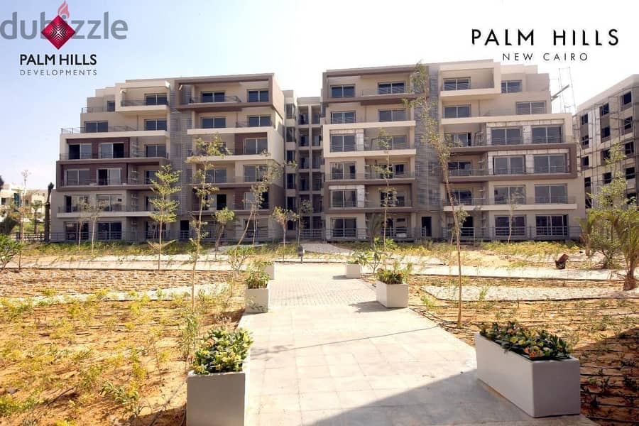 شقة 205م للبيع في بالم هيلز نيو كايرو Palm Hills new cairo استلام فورى فيو لاندسكيب موقع مميز 16