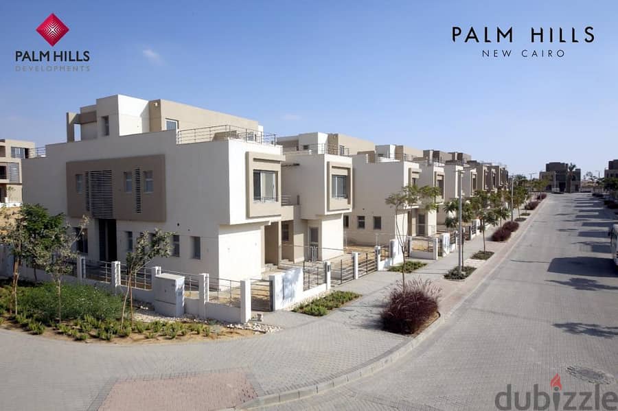 شقة 205م للبيع في بالم هيلز نيو كايرو Palm Hills new cairo استلام فورى فيو لاندسكيب موقع مميز 21