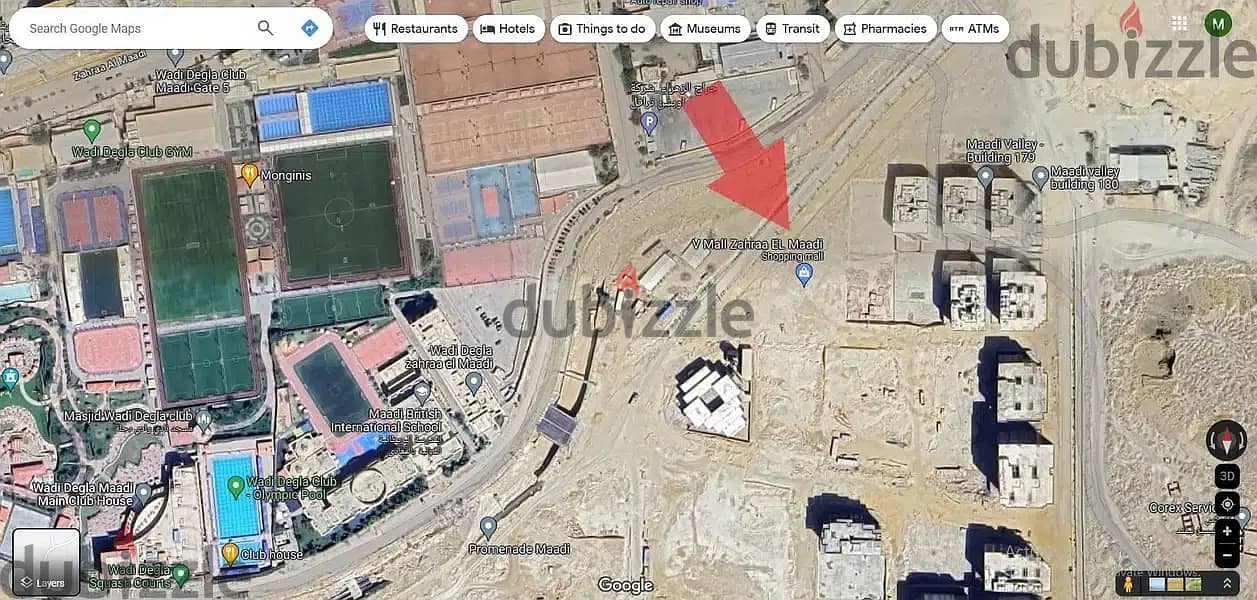 مكتب/عياده للبيع تقسيط لوكيشن مميز في زهراء المعادى 75 متر مول V MALL المعادي 8