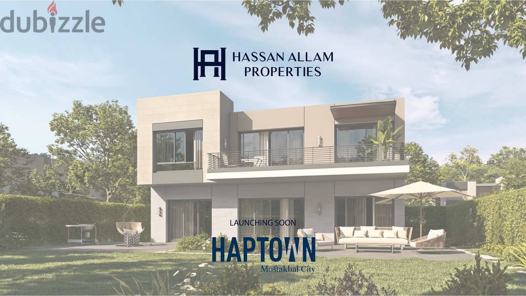 Under Market Price Apartment 168m Ready to Move Resale  at Haptown Hassan Allam 5