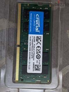 رام 32Gb ( 16gb * 2 ) كروشال DDR4