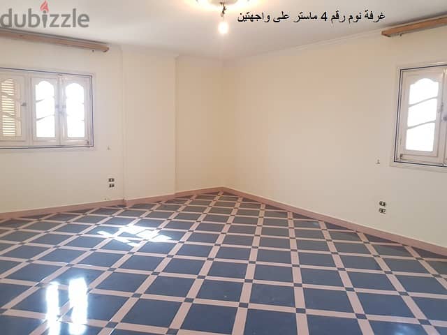 شقة 250م مكيفة للايجار بمدينة نصر بشارع حسن الشريف الرئيسي 2