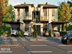 Townhouse for sale, 220 meters in Village West, Sheikh Zayed // installments 0