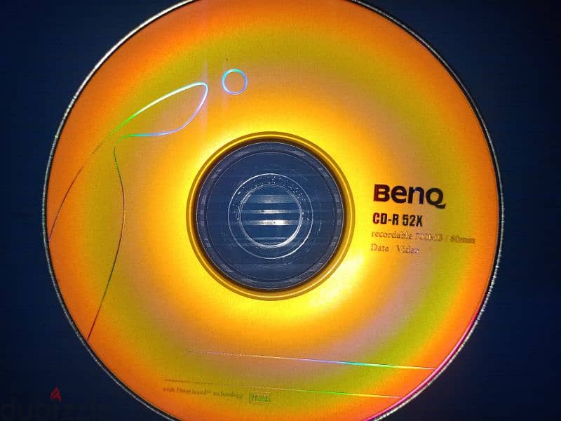 DVD: Benq CD-R 52X (GOLD) 1
