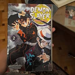 demon slayer volume 2 manga book