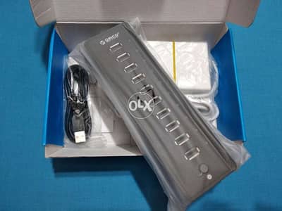 Orico USB2 Hub 10 Ports with External Power Adapter 12V - 5.0A