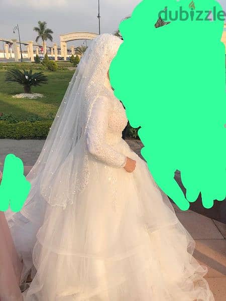 فستان زفاف مستعمل 2