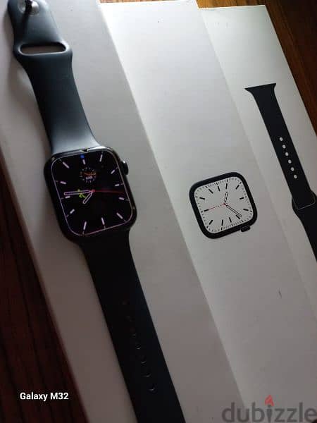 Apple Watch Series7 Midnight Aluminum Case, 45mm 5