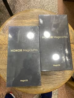 Honor Magic 6 Pro 5G dual sim 512/16G White Green جديد متبرشم