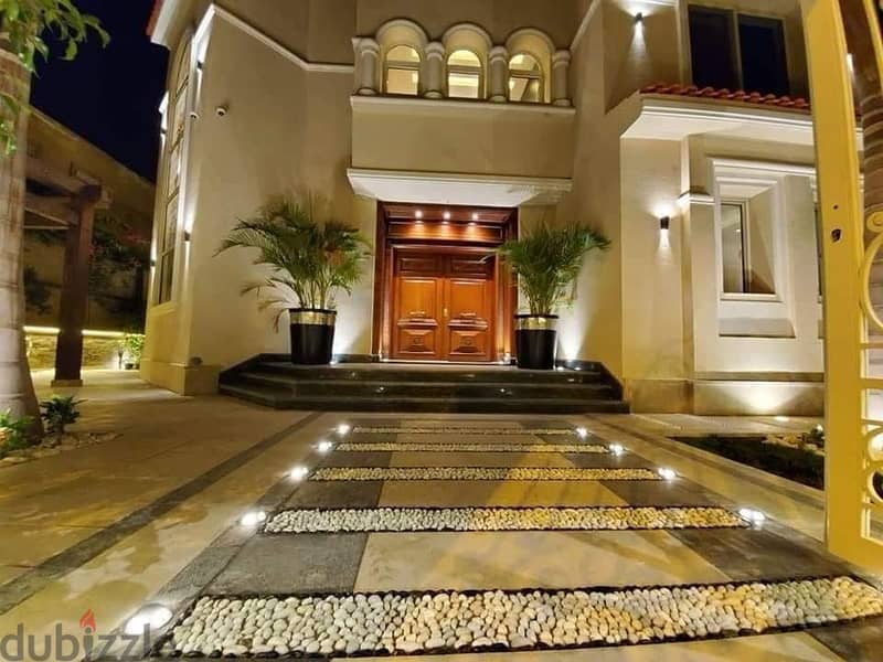 One of the most luxurious fully furnished Palace in Palm Hills New Cairo + ACs, قصر بأعلى مستوى للإيجار في بالم هيلز القاهرة الجديدة 1