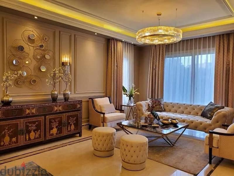 One of the most luxurious fully furnished Palace in Palm Hills New Cairo + ACs, قصر بأعلى مستوى للإيجار في بالم هيلز القاهرة الجديدة 10