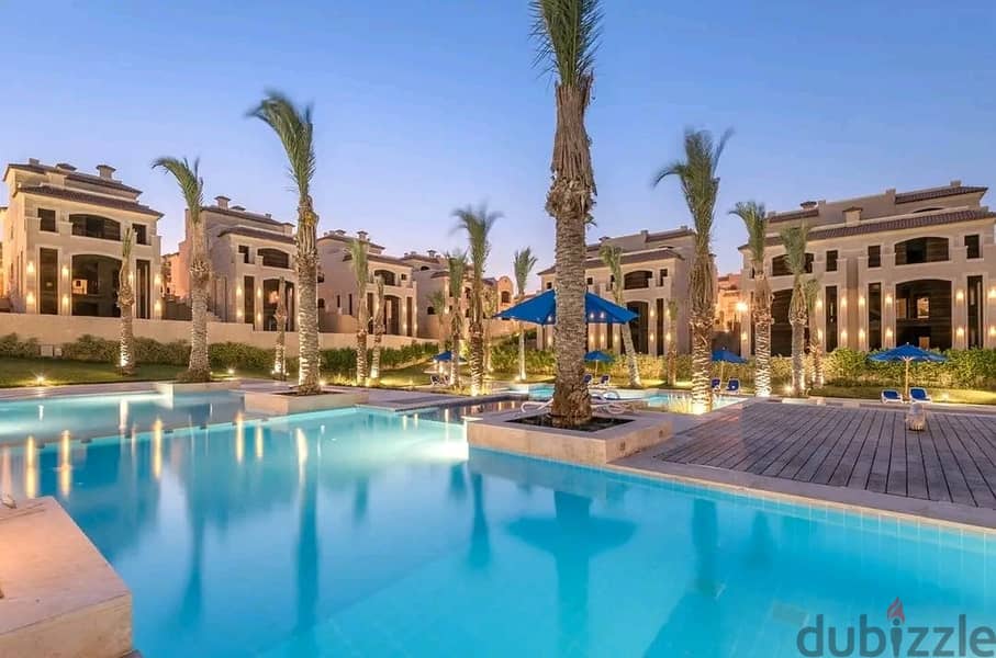 Apartment for sale, immediate receipt, with La Vista, in the most prestigious compound in Shorouk - El Patio Casa 7