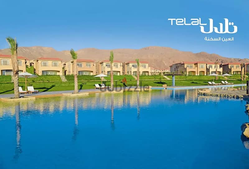 100 sqm chalet with 490,000 down payment in the finest compound in Ain Sokhna, “Tilal Sokhna” 6