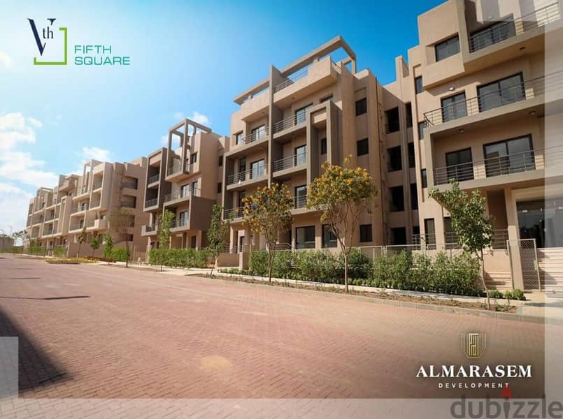 Apartment for sale in fifth square al marasem  3 bedrooms 1