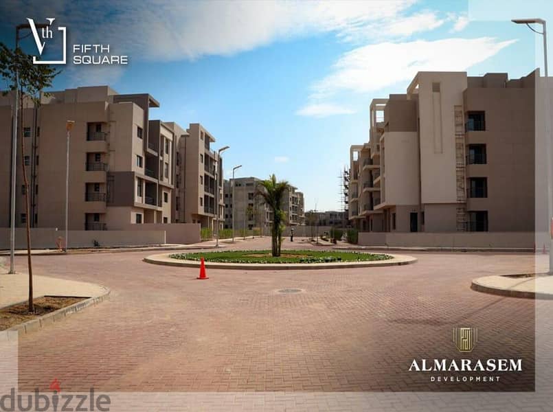 Apartment for sale in fifth square al marasem  3 bedrooms 2