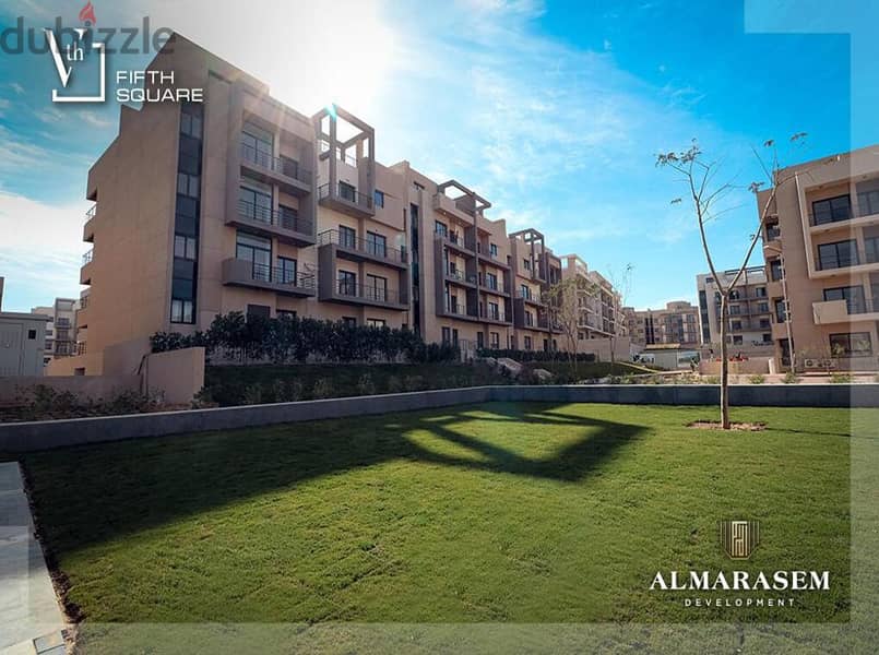 Apartment for sale in fifth square al marasem  3 bedrooms 3