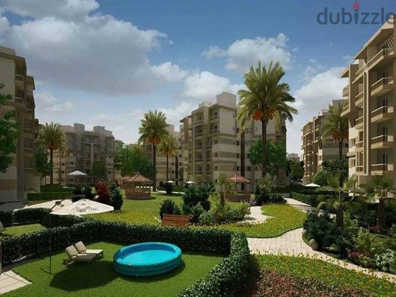 Apartment for sale, semi-finished, with a down payment of 350,000, in 6th of October, in “Ashgar City” Compound 4