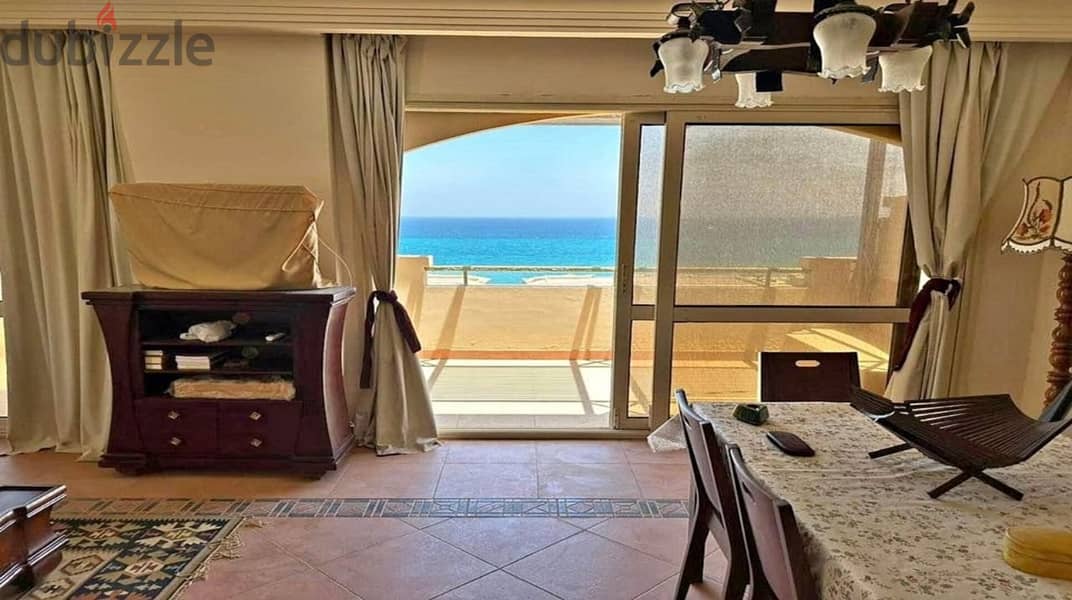 Sea View chalet for sale, fully finished and immediate receipt - La Vista Topaz Sokhna 3