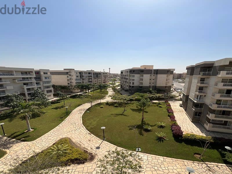 Apartment for sale in Madinaty, fully finished, excellent location, with a view garden 11