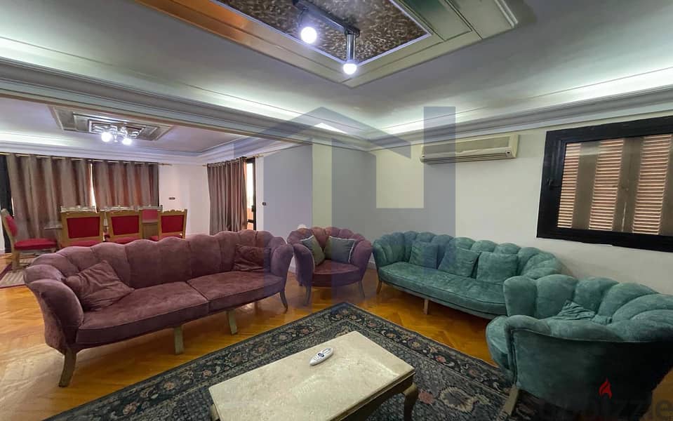 Furnished apartment for rent, 180 m, Kafr Abdo (steps from Al-Limbi Park) 1