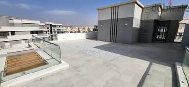Rooftop studio with spacious terrace for rent in Sky Condos – Villette Sodic رووف ستديو للايجار نص مفروش فى فيليت سوديك 0