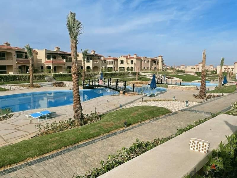 Chalet 110m for sale, immediate delivery in Ain Sokhna, prime location in Lavista Sokhna Compound 3