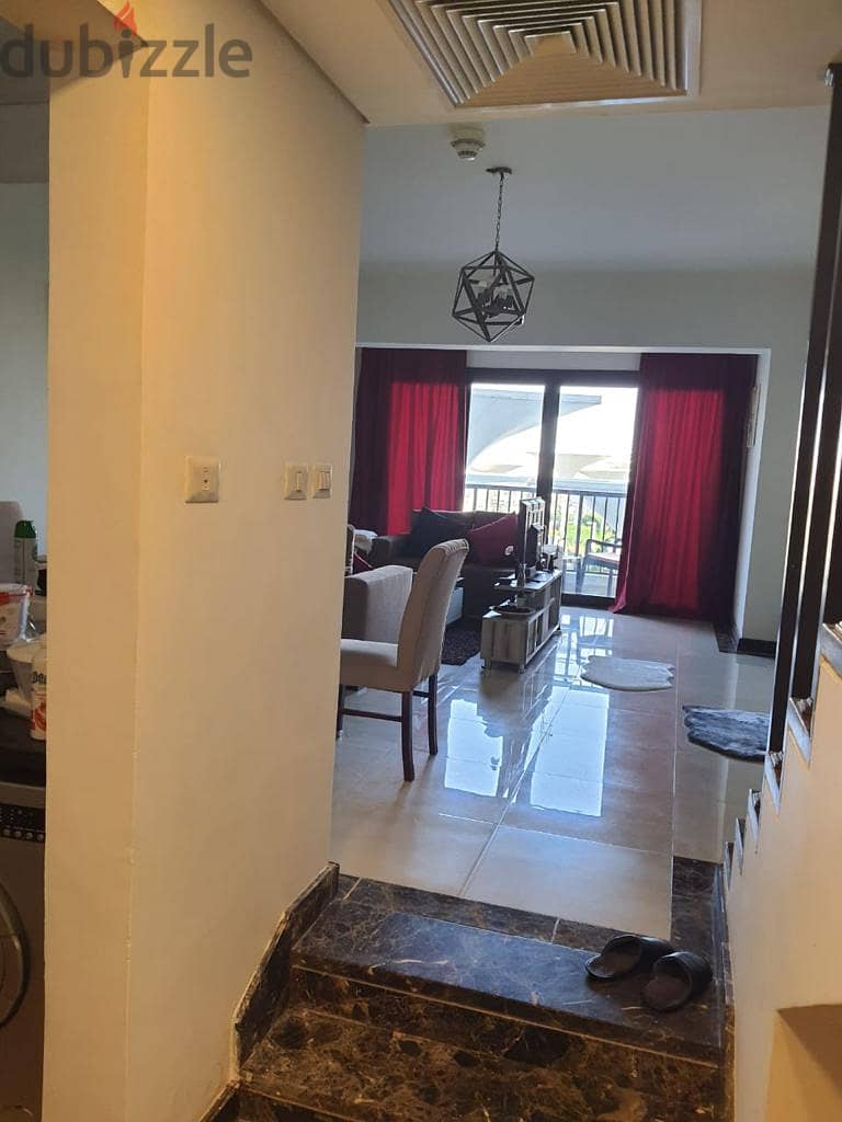 Hot Deal For Rent Furnished Duplex in porto New Cairo 7