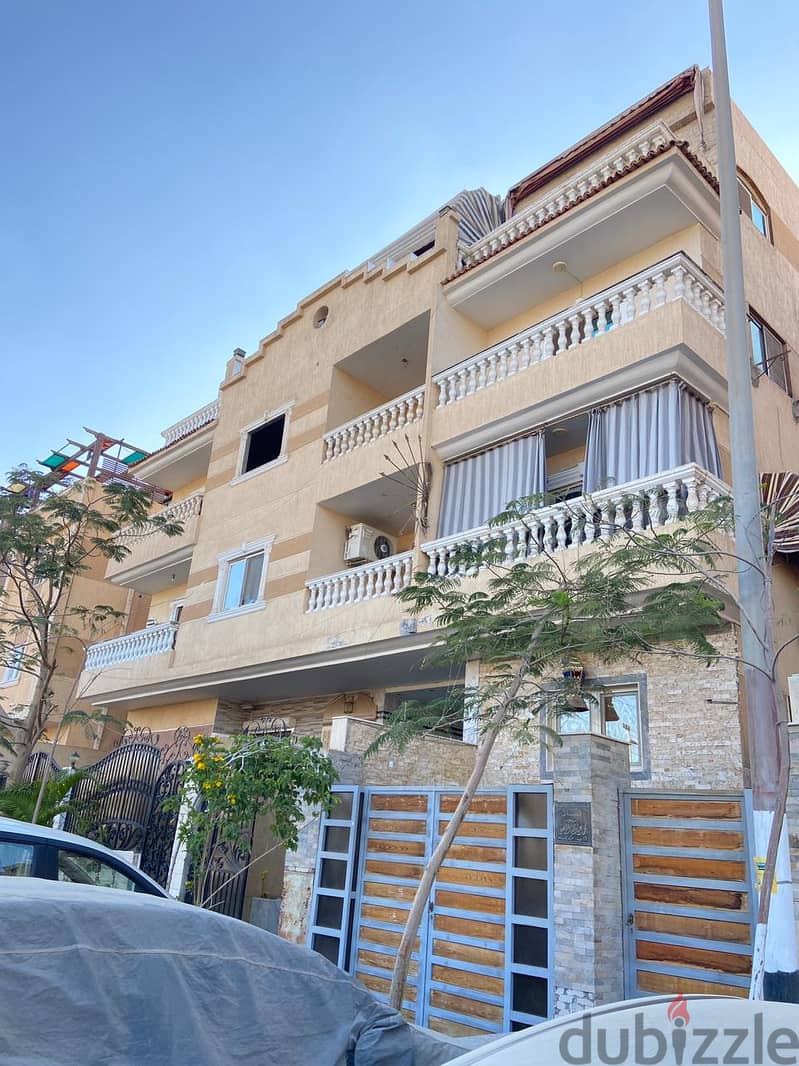 Apartment for sale, 120 square meters, in Al-Fardous Investment Villas, in front of Dreamland, 6th of October 1