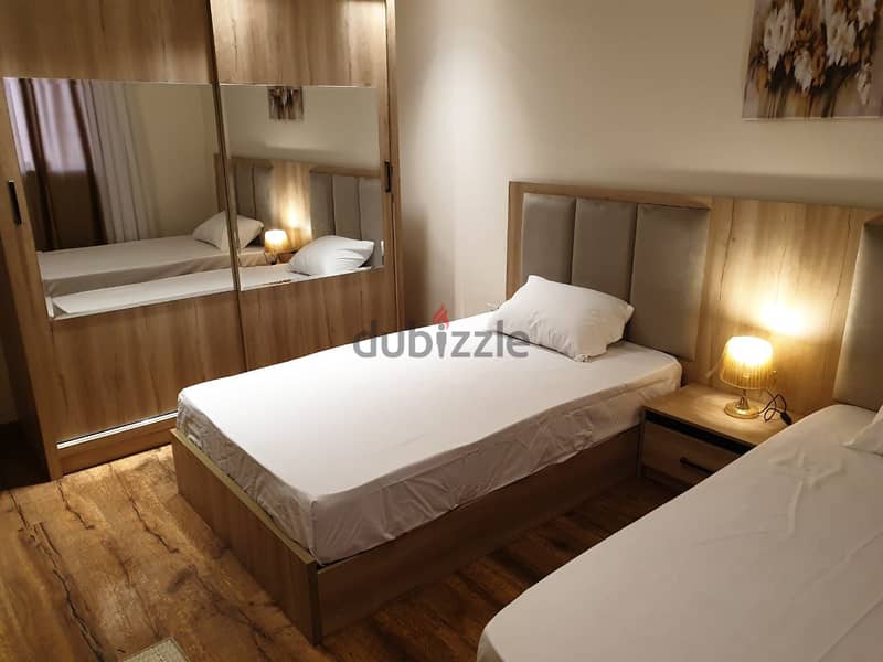 fully furnished apartment for rent in CFC شقة للايجار مفروشة بالكامل في كايروفيستيفال سيتي 14