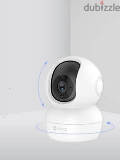 كاميرا ذكية قابلة للإمالة والتحريك تتصل بشبكة شبكة Wi-Fi 0