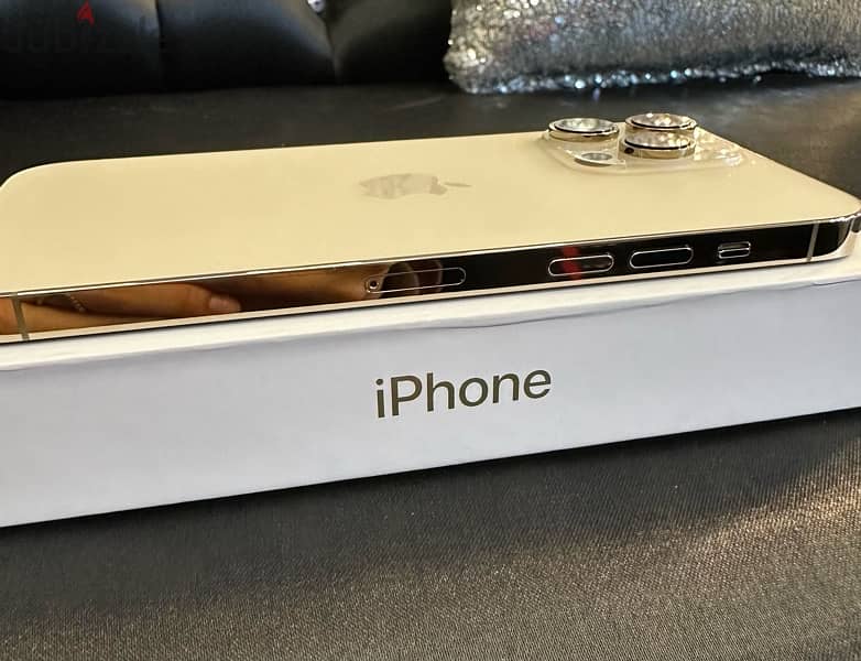 iPhone 14 pro max 128G gold 4