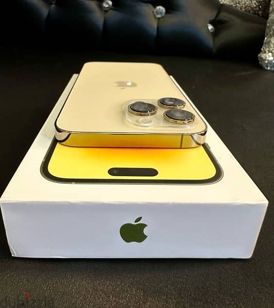 iPhone 14 pro max 128G gold 8